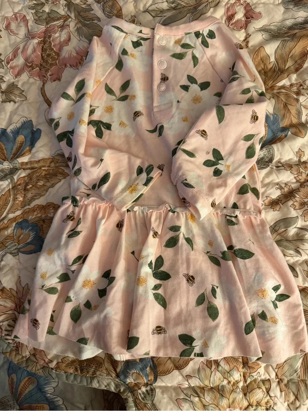 NWT Spearmint Love Infant Bamboo Bodysuit Dress